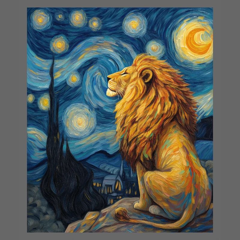 Löwe Van Gogh