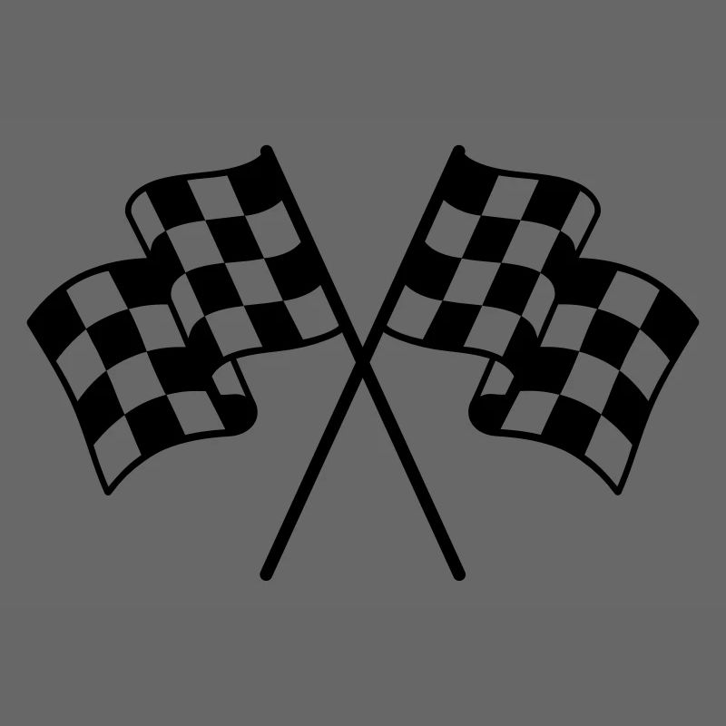 Drapeaux à Damier 1 couleur