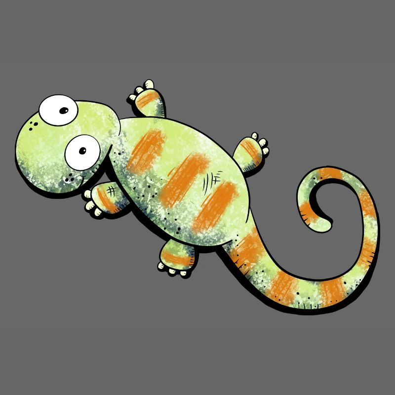 Happy Gecko I Lizard