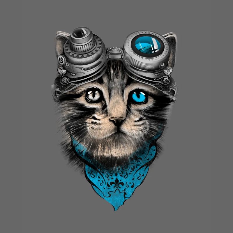 Steampunk-Katze