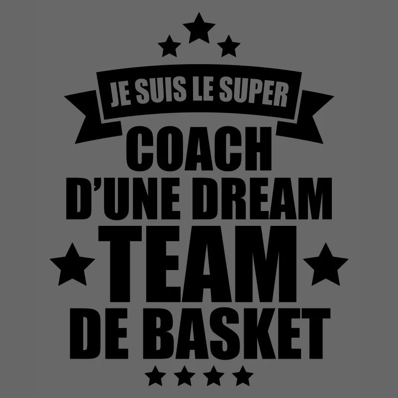 je suis le super coach d'une dream team de basket
