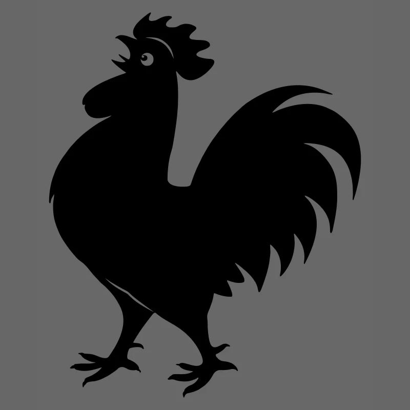 Figure d’ombre de coq