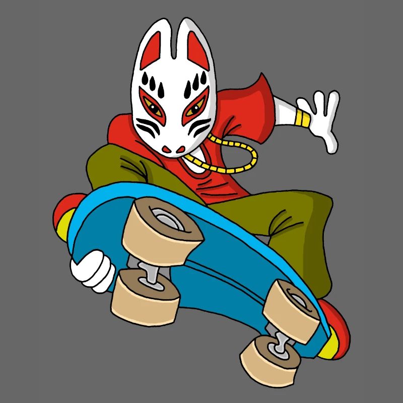 Fox Kitsune Skateboarding