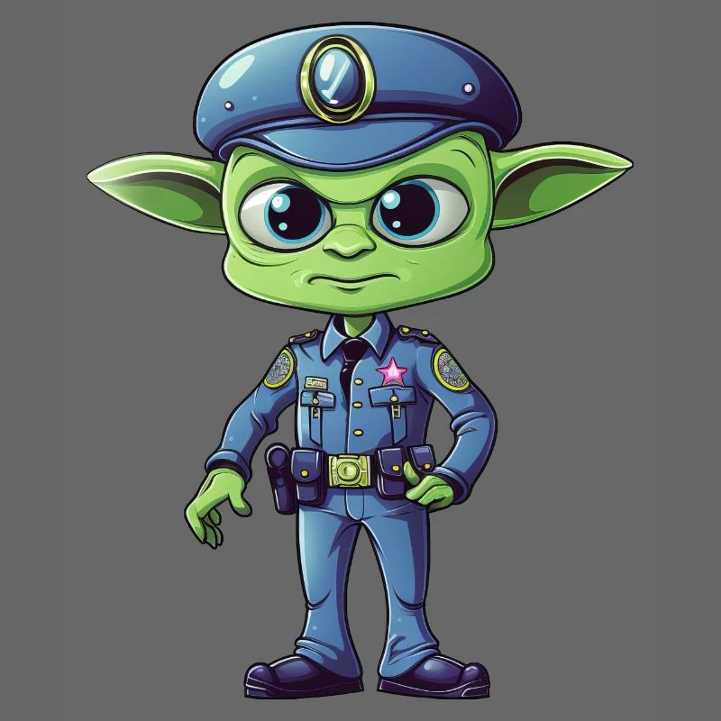 Polizei Alien