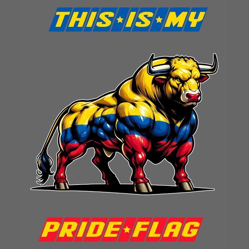 C'est mon fier drapeau, la Colombie