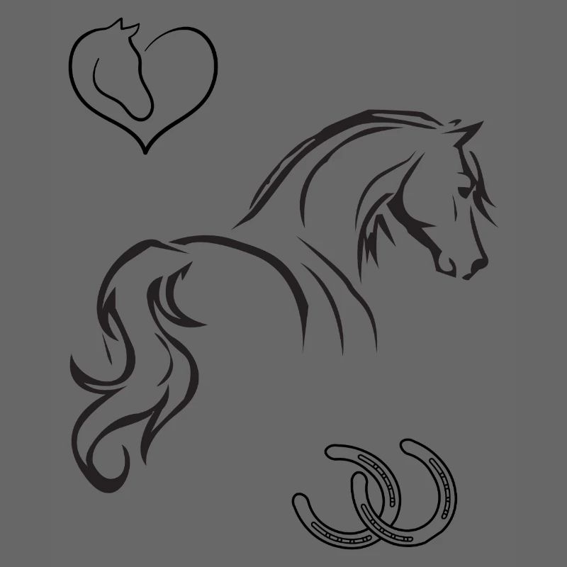 Design Pferd