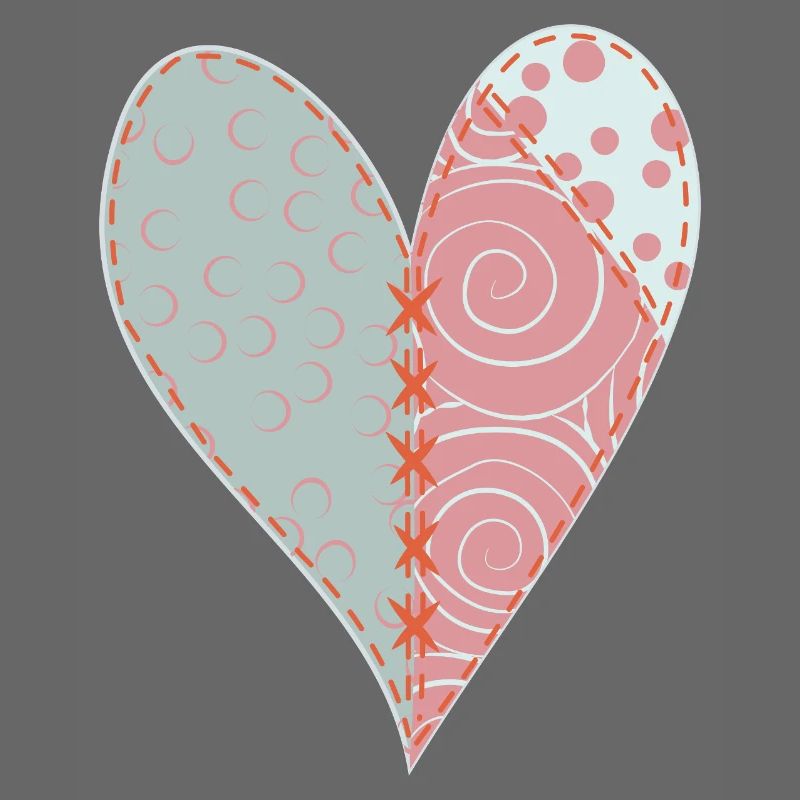 Patchwork Herz Nr. 3