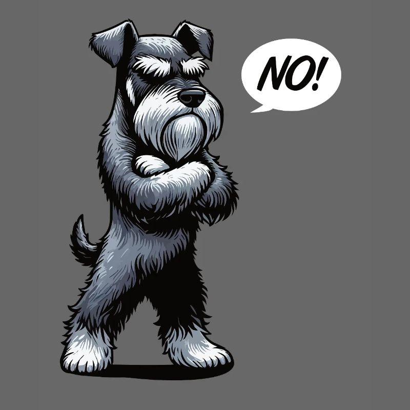 Pas de Schnauzer Schnauzer géant Propriétaire de Schnauzer
