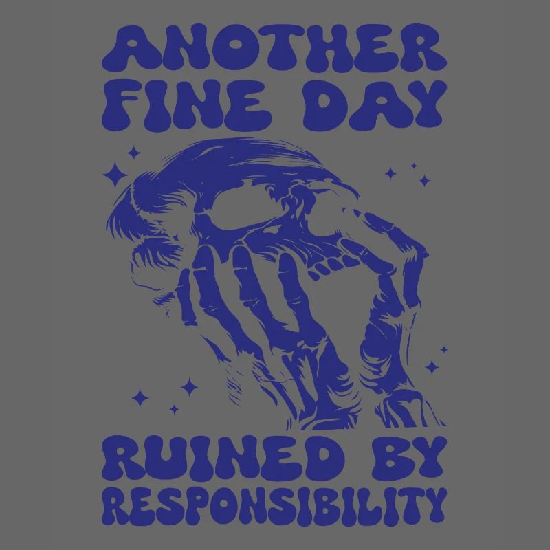 Skeleton Skull Responsibility Halloween