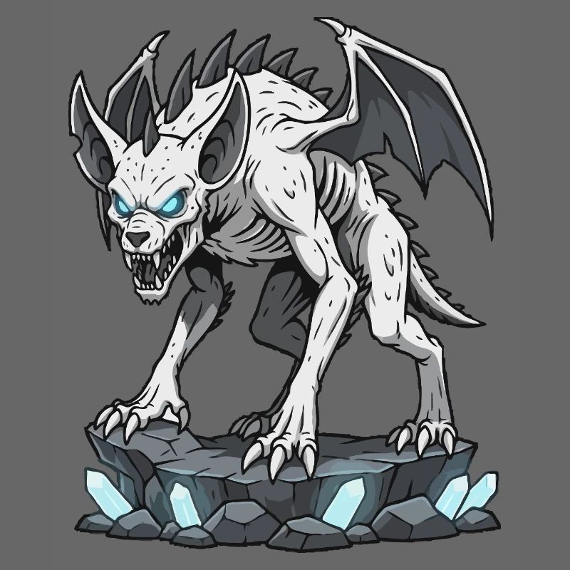 Loup démoniaque de Chupacabra