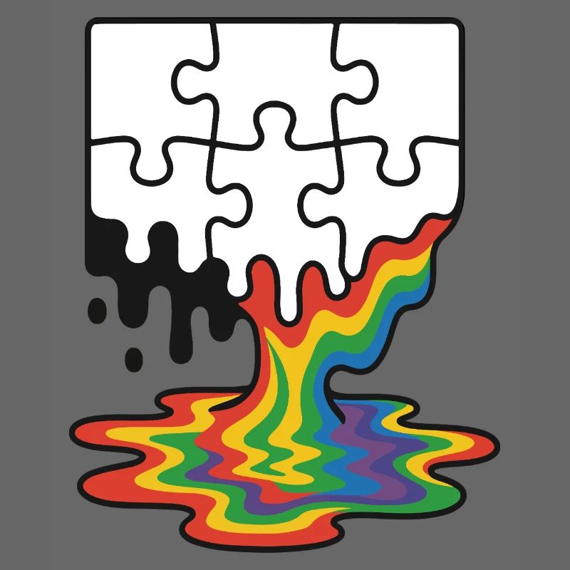 Rainbow Melt Puzzle Splash
