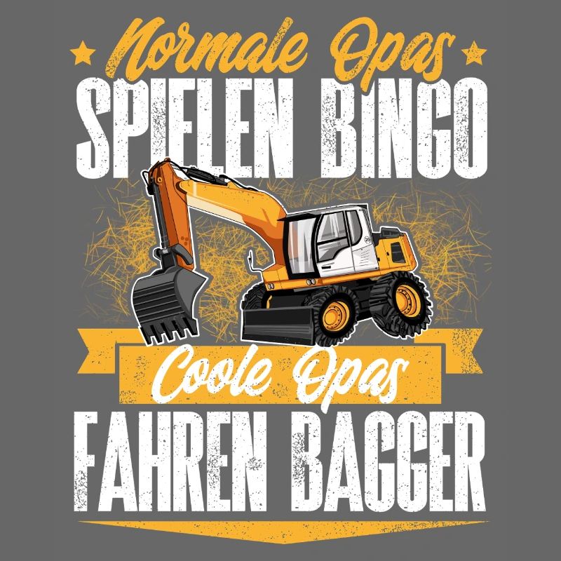 Baggerfahrer Opa