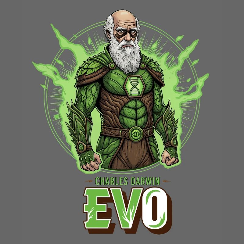 Evo Darwin Grüner Held