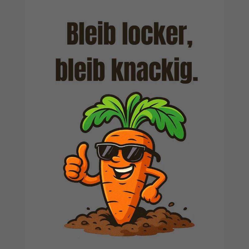 Karotte mit Stil: Locker Knackig