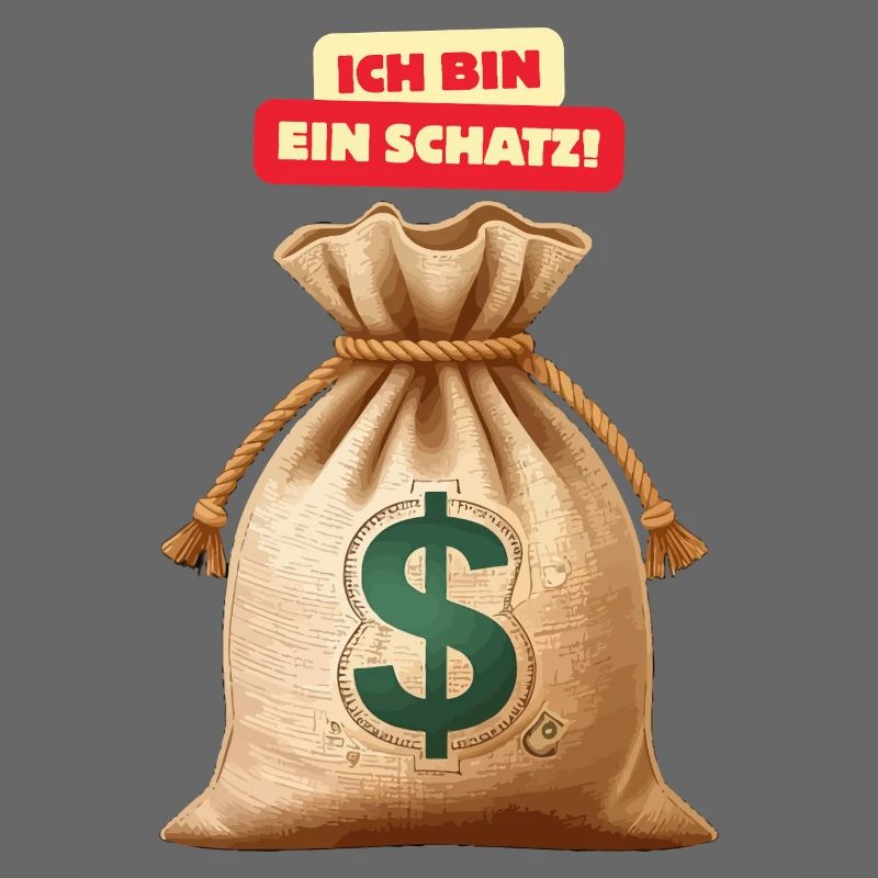 Ich bin ein Schatz Geldsack