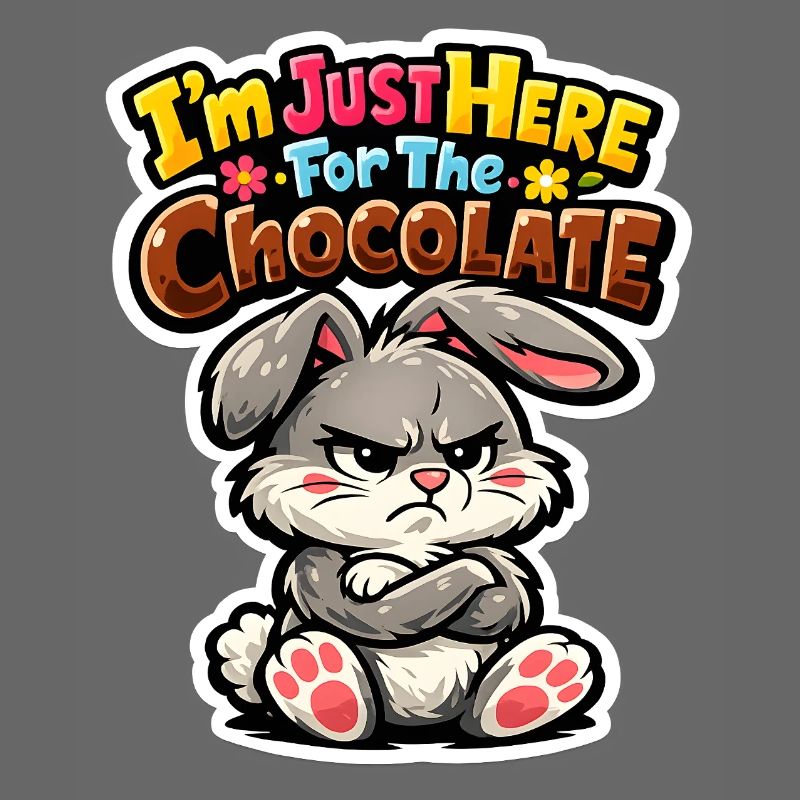 Je suis là pour le chocolat