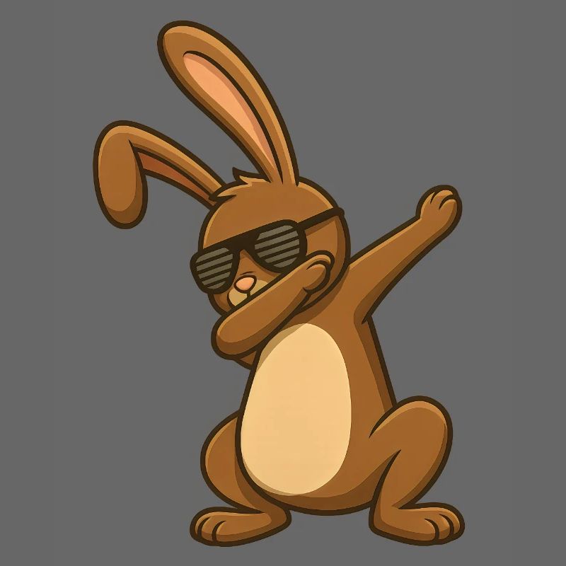 Lapin de Pâques Danse de Pâques Dab
