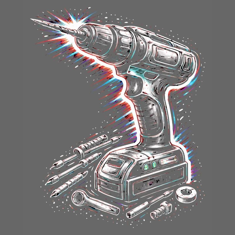 Cordless Screwdriver Tool DIY Design
