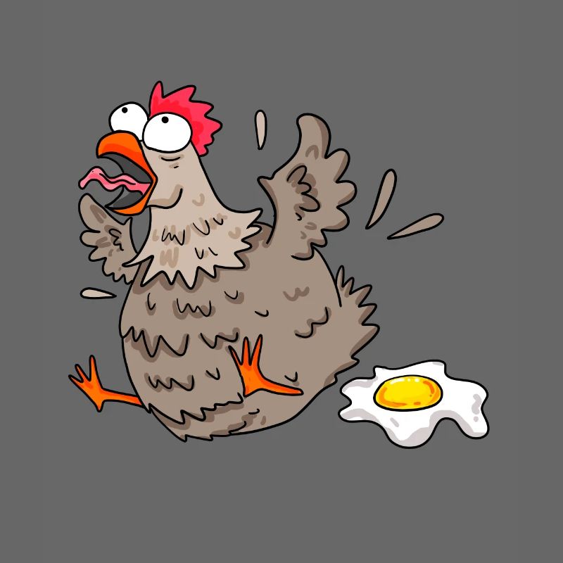 Poulet drôle