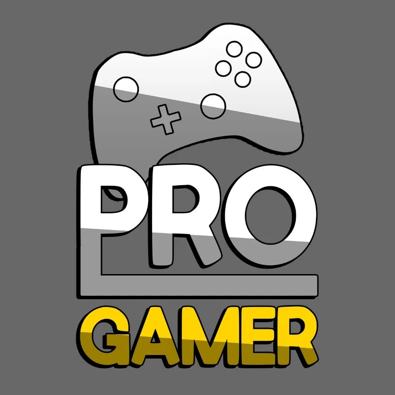 PRO GAMER (Gelb) + Controller - Gaming