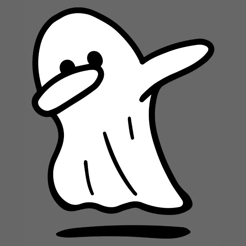 Ghost / Funny ghost / halloween / dabbing ghost