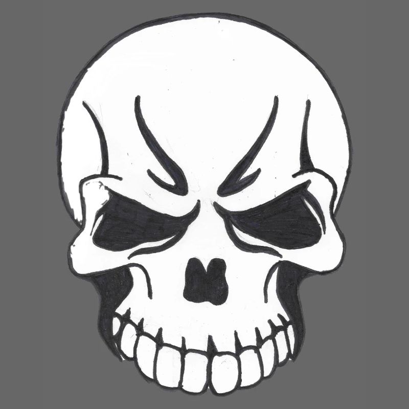SKULL COMIC STYLE