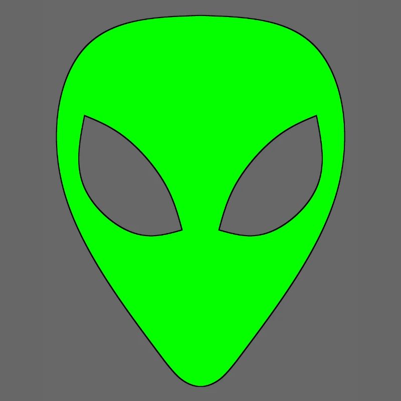 Alien - Vert clair