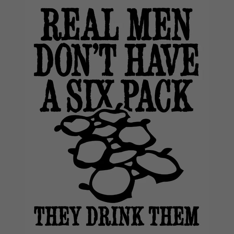 Lustige bier echte Männer Sixpack Bierbauch Vater