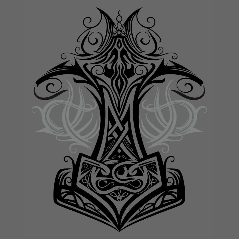 Thors Hammer Mjolnir Wikinger Symbol