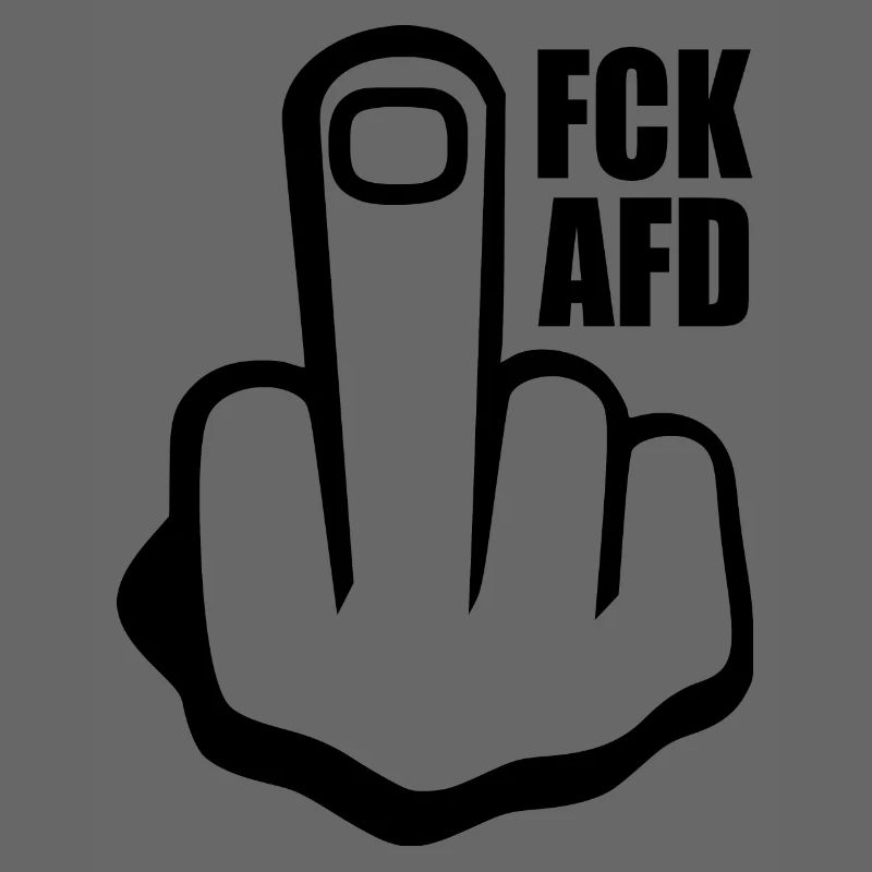 Fck afd Mittelfinger