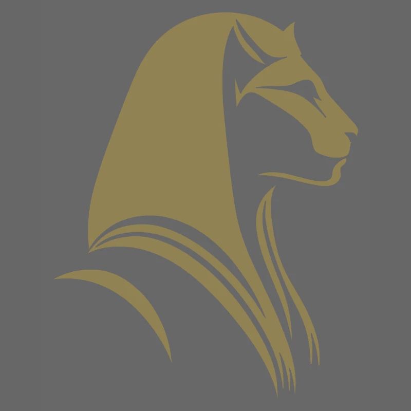 Chat Egypte Pharaon Silhouette