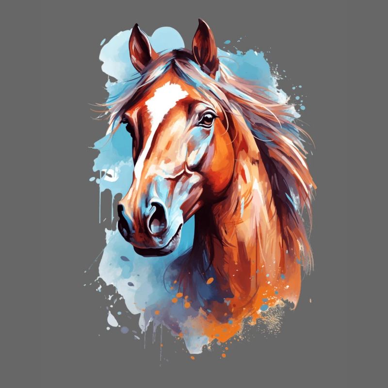 Conception du cheval Aqaurell