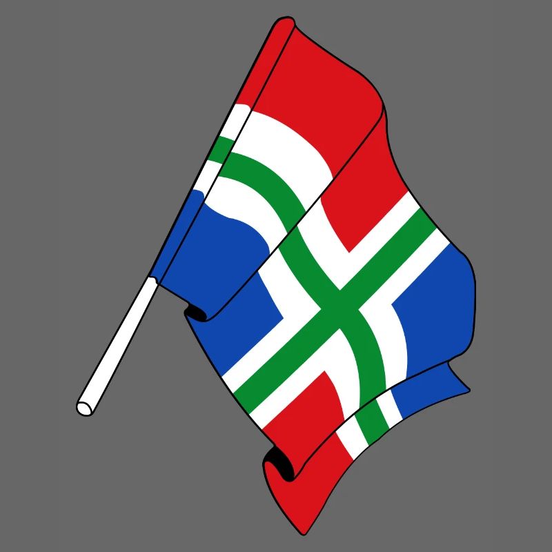 Drapeau de la province de Groningue