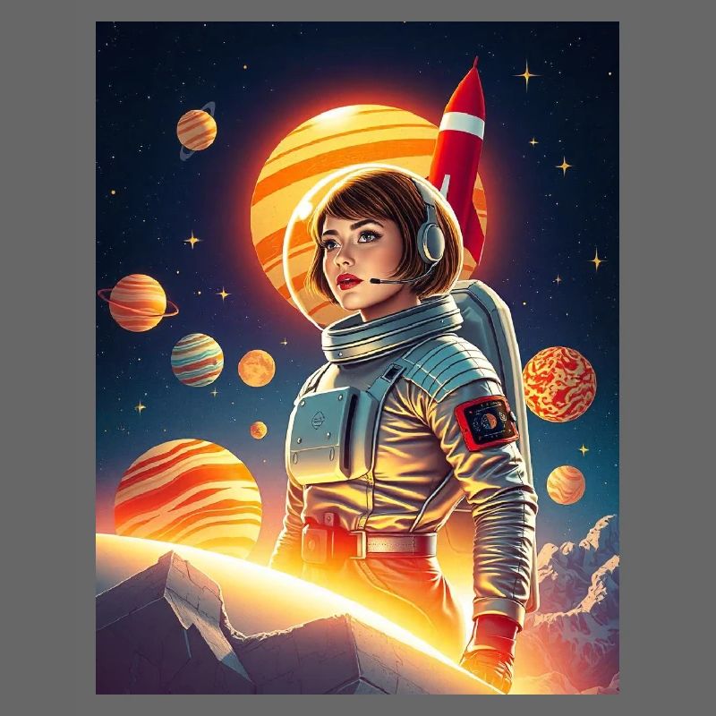 Astronaut in space