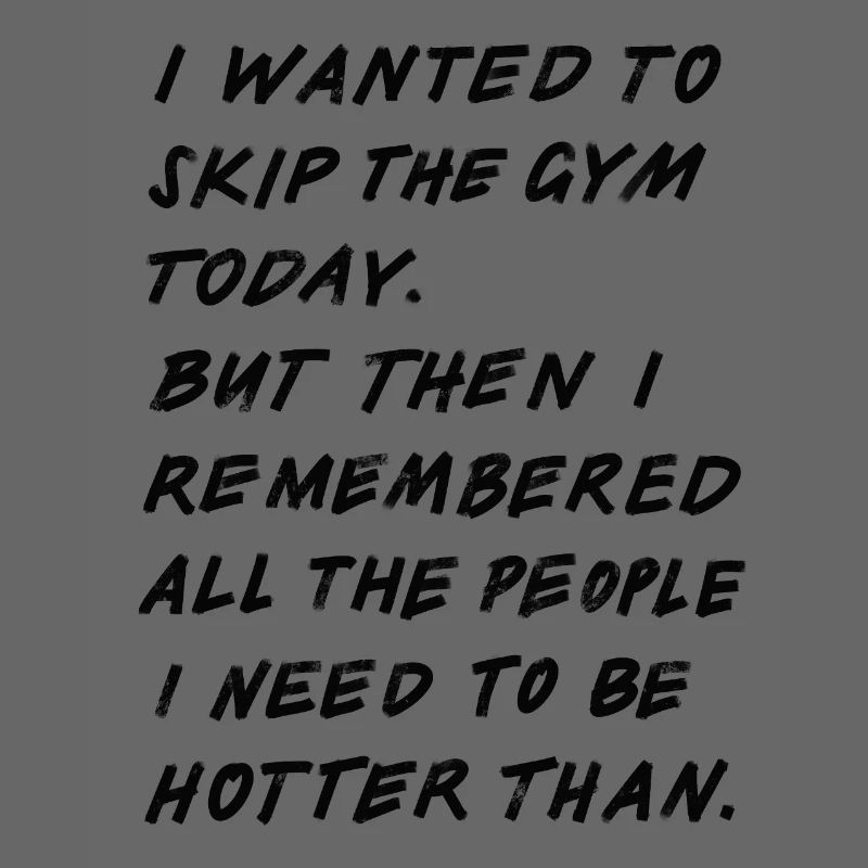 Skip The Gym (black)
