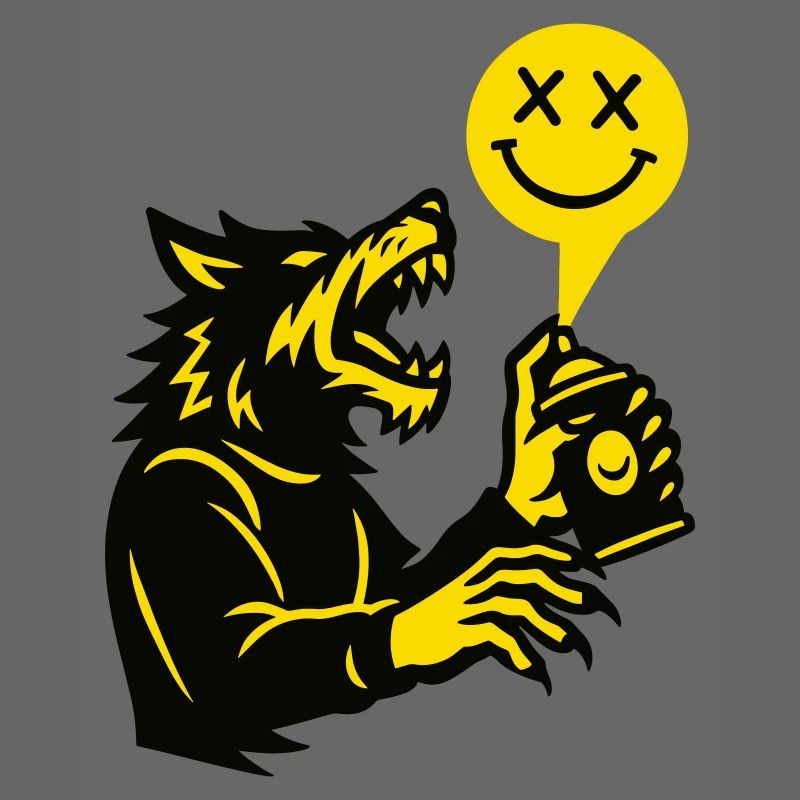Des graffitis de loup-garou éclaboussent la lune !