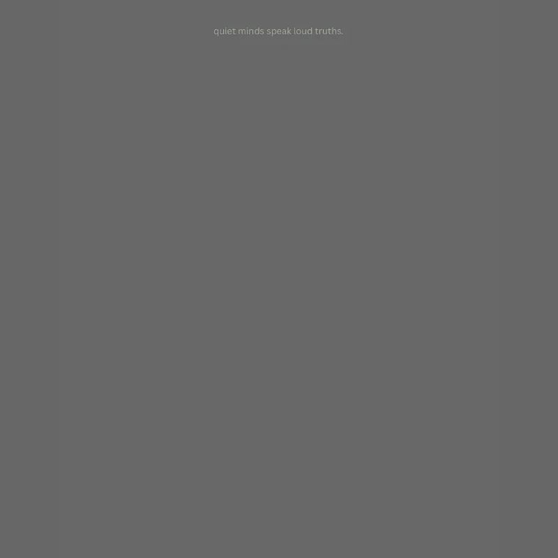 Dunkle Minimaltext-Typografie