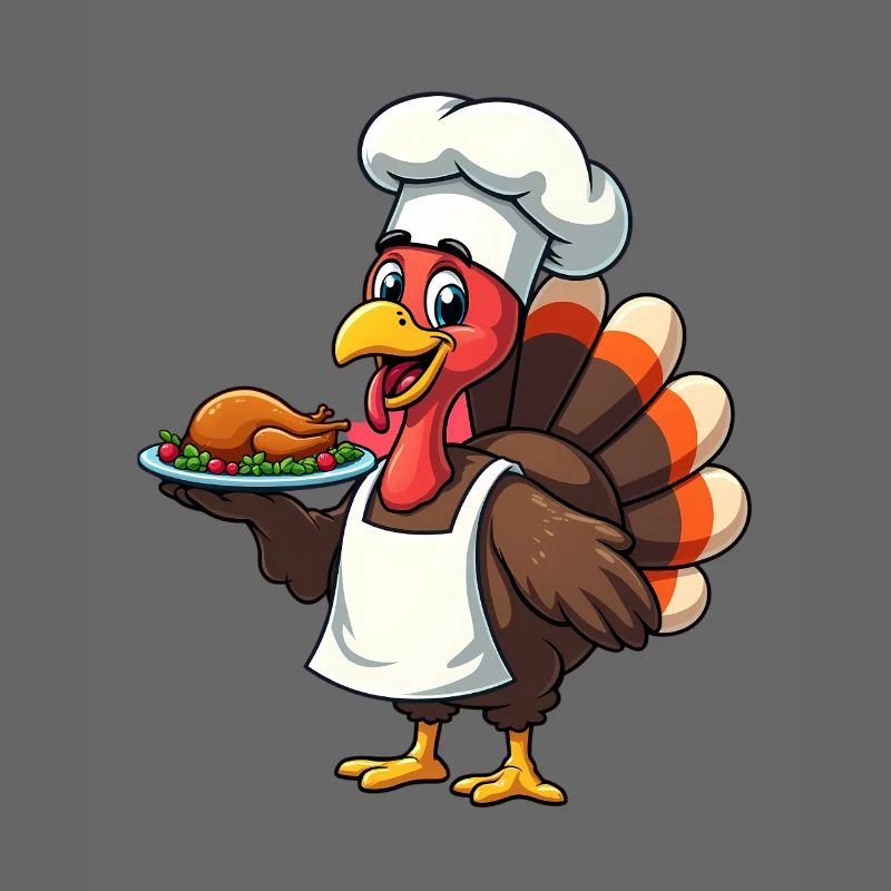 Cuisinier de dinde de Thanksgiving Thanksgiving