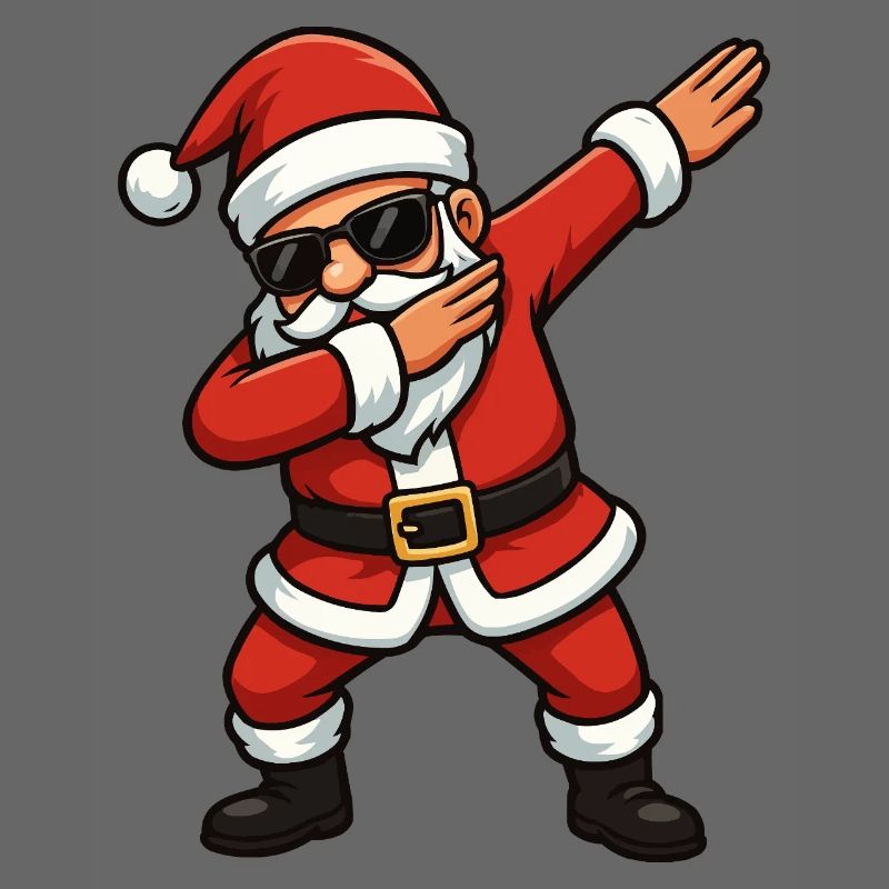 Weihnachtsmann Dab-Style