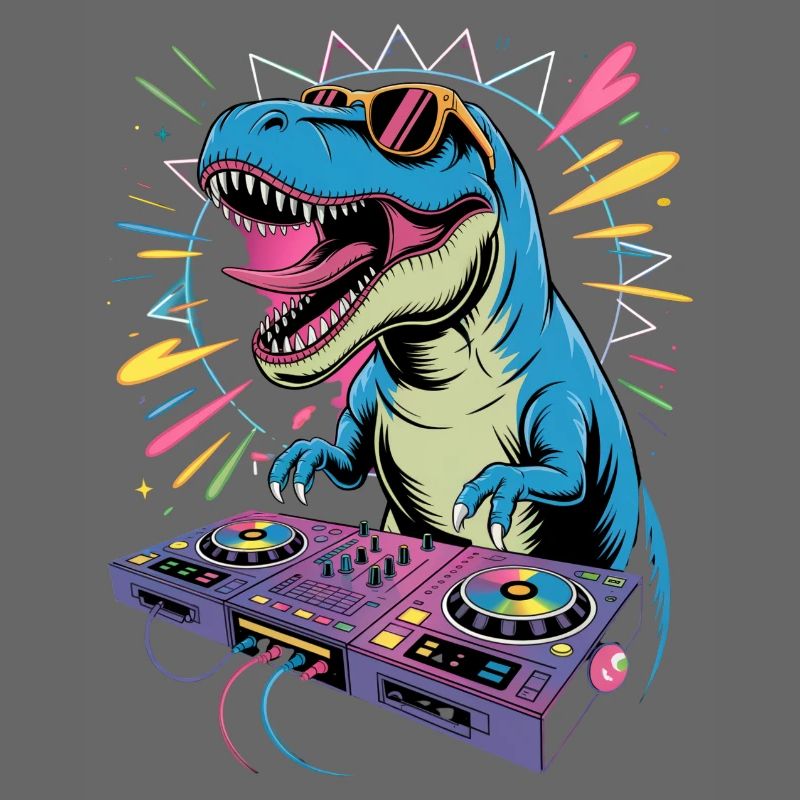 DJ Dinosaurier