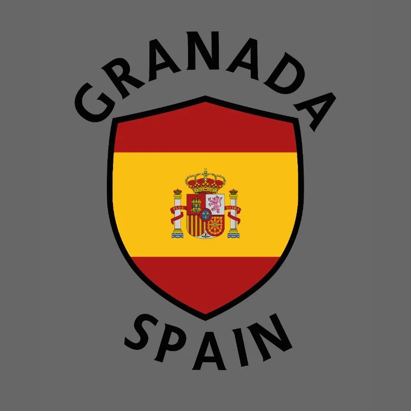 Granada-Spanien-Schild