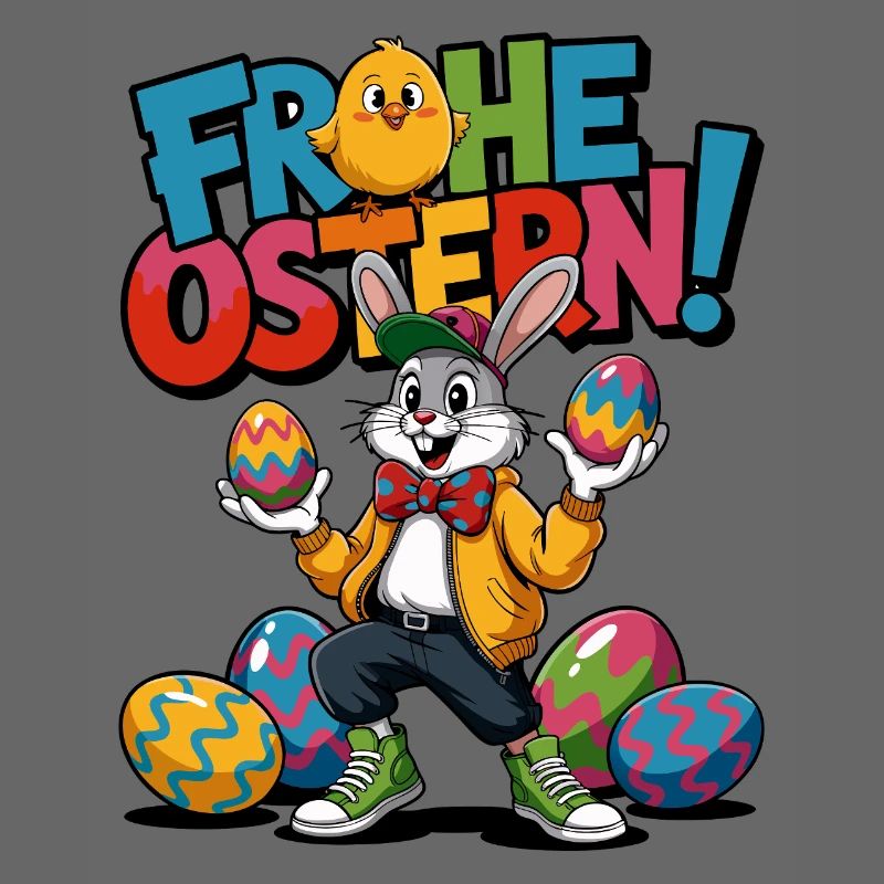 Joyeux lapin de Pâques