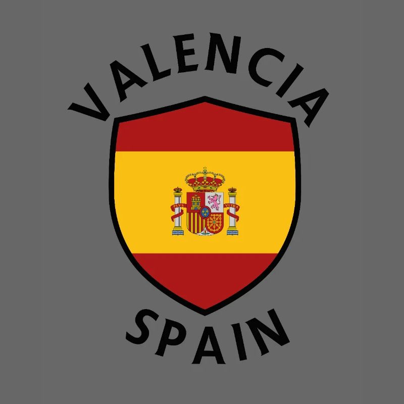 Valencia-Spanien-Schildmuster