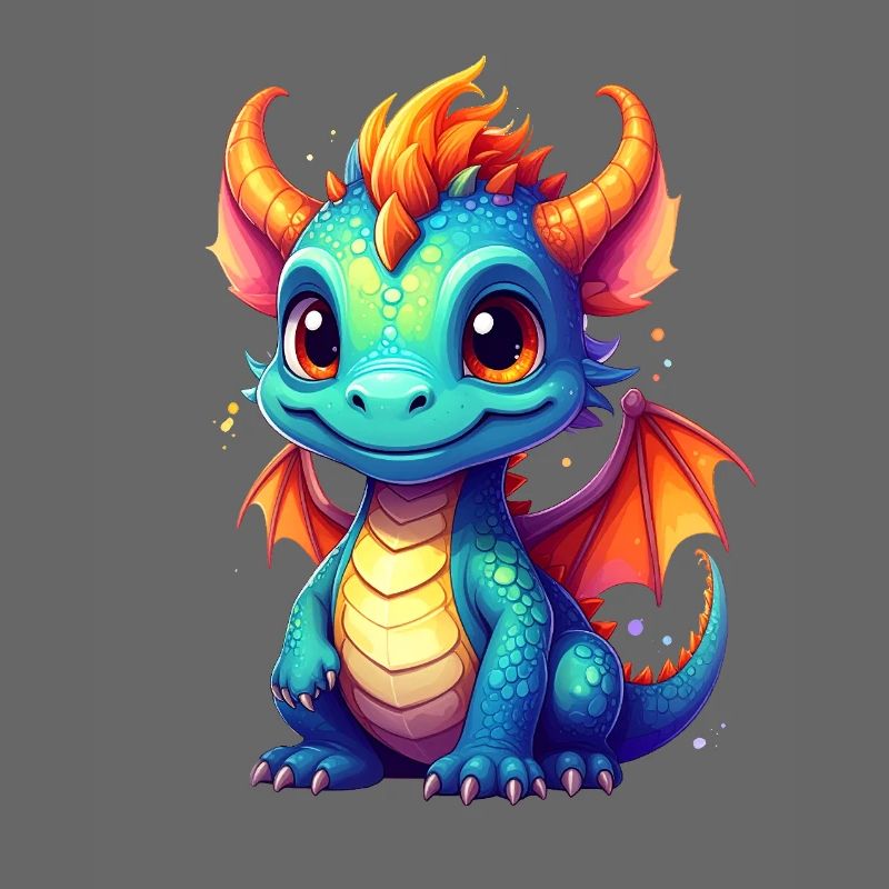 Niedlicher Drachen