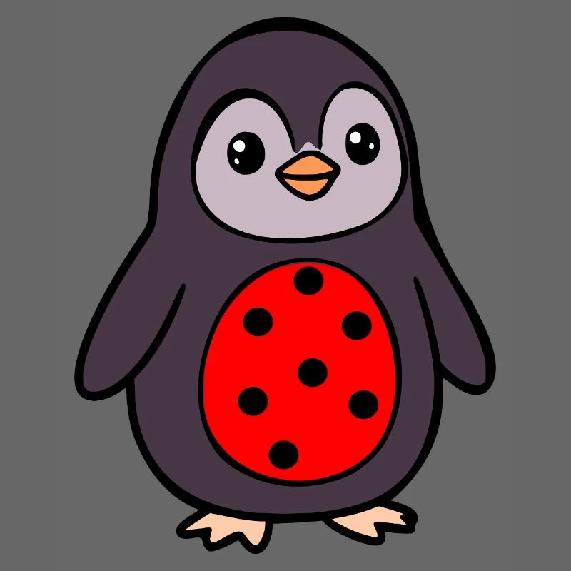 Pinguin Marienkäfer Kostüm