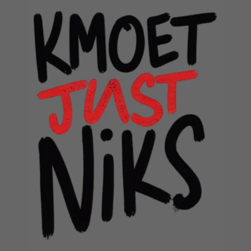 Just Niks Graffiti Red Black