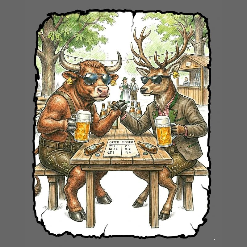 Stier Hirsch Biergarten