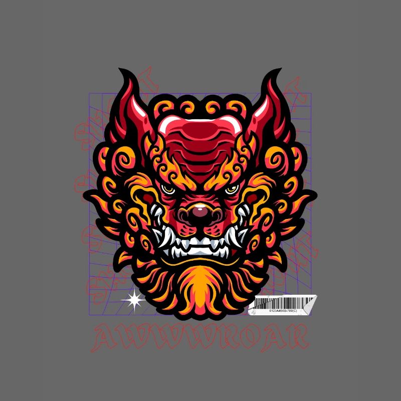 Feu du Dragon Néon