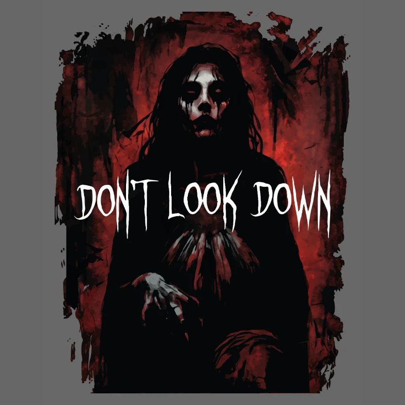 Dont Look Down Horror Portrait