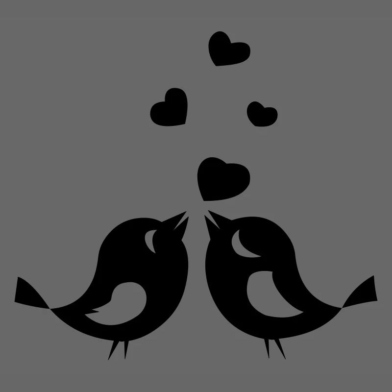 Vögel Liebe